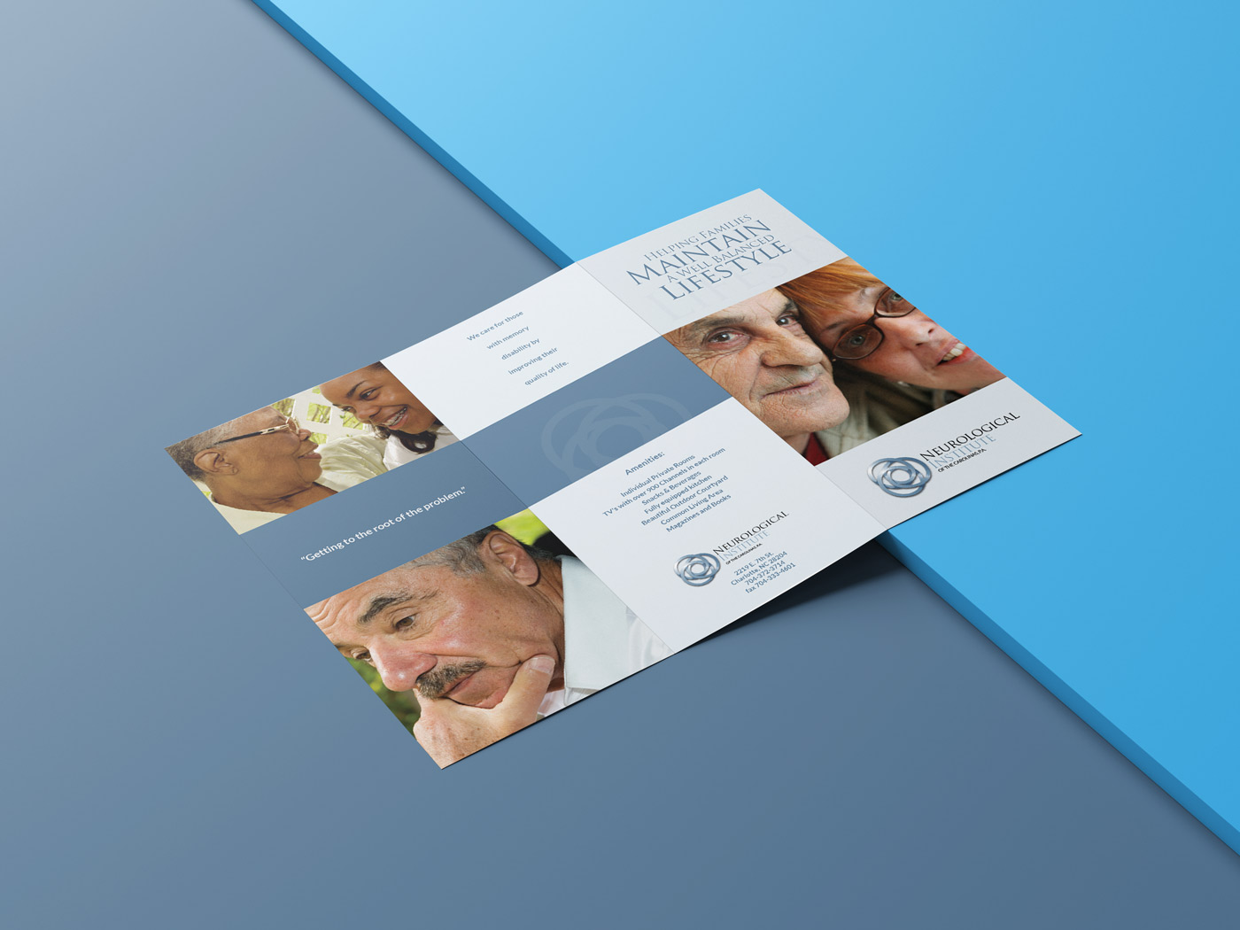 Neurological Institute Brochure Design